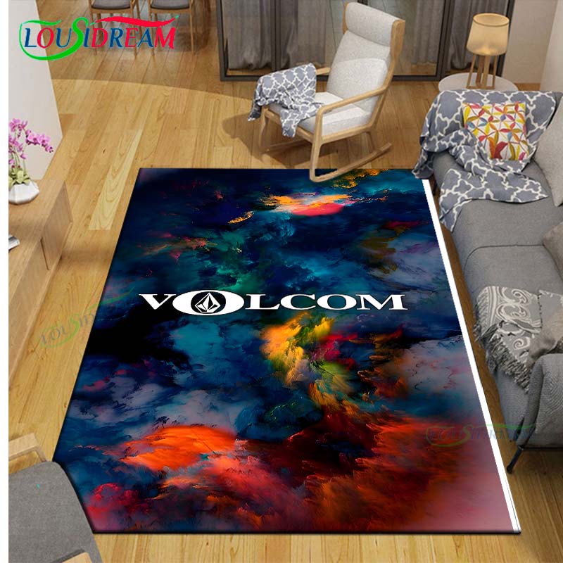 Fashion V-VOLCOMS Carpets Bedroom Becoration Living Room Decoration Carpets for Bed Room Rug Anime Rug  Area Rug
