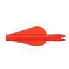 20Pcs Plastic Arrow Tails for Archery 8mm Compound Reflex Bow Universal Hunting Training Accessories
