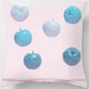 Peach Skin Pillowcase Home Decor  Candy Color Macaron Print Car Sofa Pillow Cushion Cover