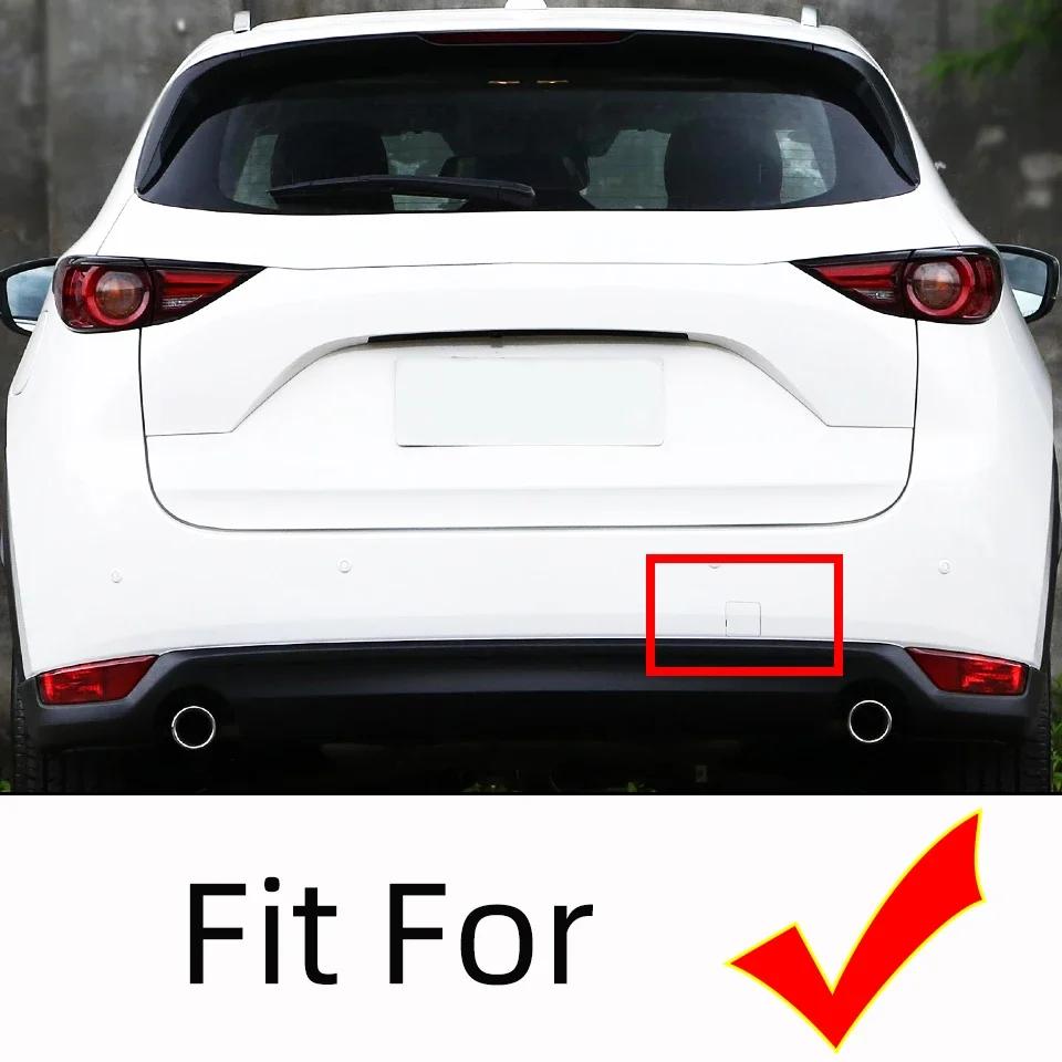 For Mazda CX5 CX-5 2017 2018 2019 2020 Rear Bumper Tow Hook Trailer Cover Cap Auto Part Hauling Towing Hooking Eye Lid Garnish