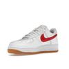 Nike Air Force 1 Low Color of the Month - White University Red Unisex Sneakers Gum-Yellow DJ3911-102