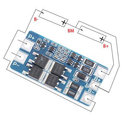 2S 10A 7,4 В 18650 Защитная плата литиевой батареи 8,4 В Сбалансированная защита