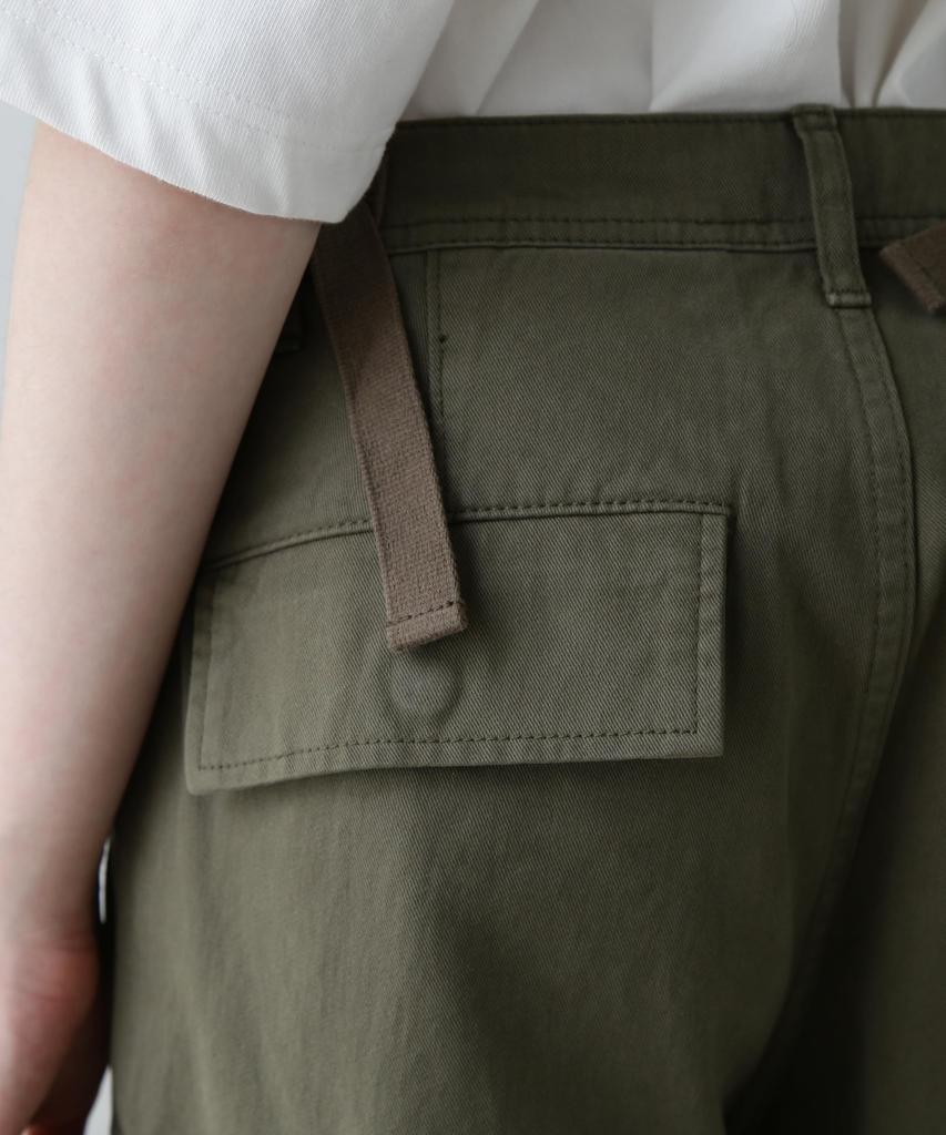 AVIREX COTTON CARGO PANTS L 783-4910603 olive