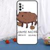 Милый кабан смешной Мультяшный Для Samsung Galaxy A55 A35 A05 A52 A32 A22 A54 A14 A16 A26 A36 A56 A06 A15 A53 A33 A13 Чехол