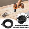 1/2Pcs Drill Bit Sharpeners Durable User-Friendly Design Multifunctional Drill Bit Grinder Power Drill Bit Grinding Attachment