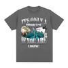 Its Only A Problem If Youre Losing Funny Gambling Graphic TShirt Unisex Women Clothing Vintage Cotton Short Sleeve Tshirts Tops