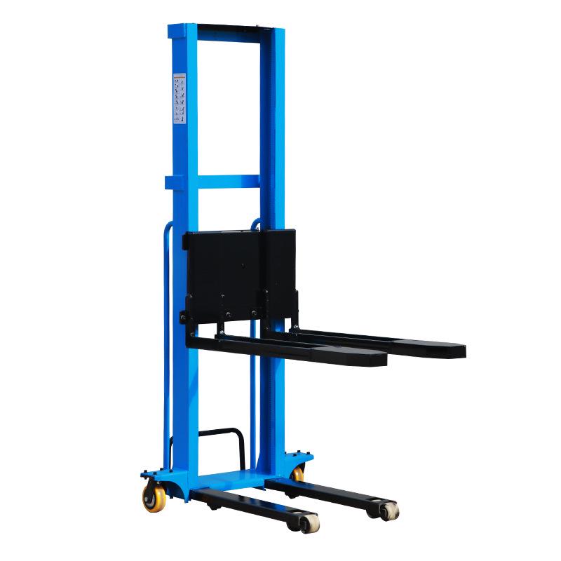 1-Ton Self-Propelled Electric Forklift Stacker with Automatic Lift