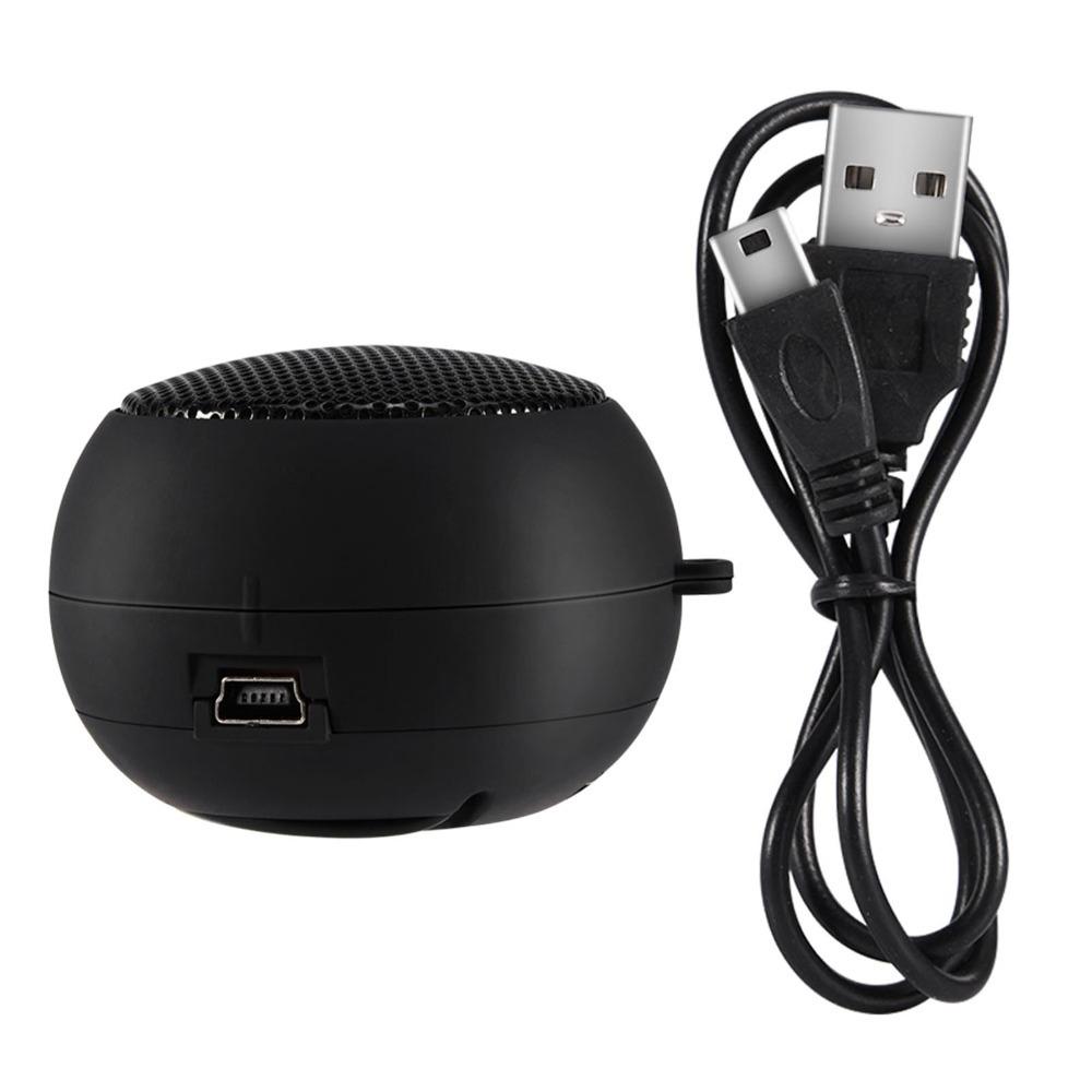 Compact Design Mini Travel Speaker 3.5mm Audio Jack Loud Speaker Compact Portable Speaker Home Use