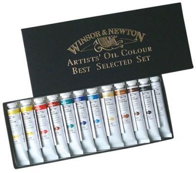Winsor Newton НОВЫЕ Художественные краски 21 мл 12 цветов Набор &