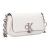 New CALVIN KLEIN Synthetic Material Shoulder Bag Women's Moon White DH3240-391