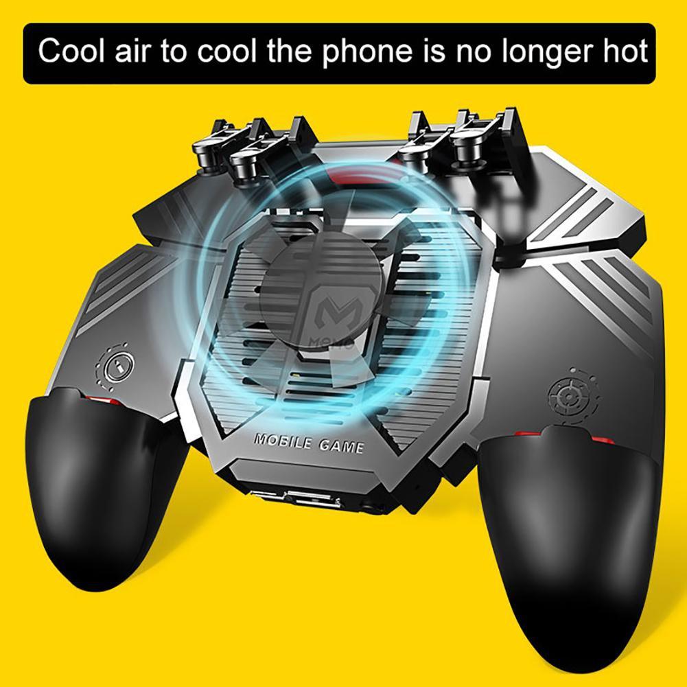 Универсальный мобильный игровой контроллер AK77 с шестью пальцами для мобильных игр PUBG, игровая ручка