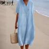 Женские модные летние весенние однотонные повседневные платья с v-образным вырезом и короткими рукавами и высокой талией