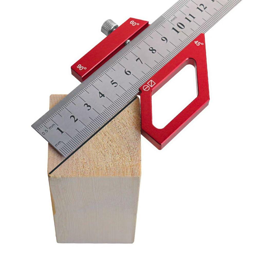 High Precision Positioning Block Aluminum Alloy 45/60/90 Degree Angle Scriber Furniture Making