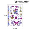 Fluorescent Butterfly Face Tattoo Sticker Nightclub Bar Sticker Flower Arm Waterproof Eco-Friendly Tattoo Sticker