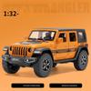 1:32 Джип Вранглер Рубикон Внедорожник Модель из сплава Игрушка Литые Металлические Звук и Свет Игрушки-машинки для Детей Транспортное средство