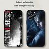 Горячая игра Ада Вонг Леон плакат Чехол для телефона для iPhone 17 16 e 15 14 13 12 Plus Mini Pro Max Мягкий черный Ударопрочный чехол
