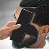 1/2Pcs Men Hair Styling Template Color Enhancement Barber Card with Measurement Indicator Men Hairline Beard Lineup Guide Shaping Haircut Template