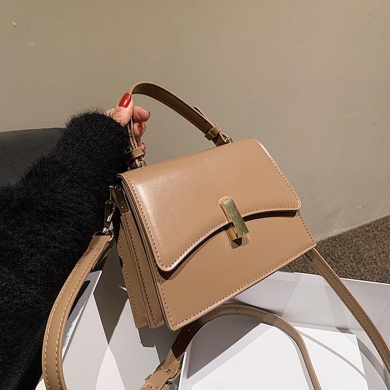 IELGY Французская нишевая модная портативная маленькая квадратная сумка в иностранном стиле, сумка через плечо подмышкой на одно плечо