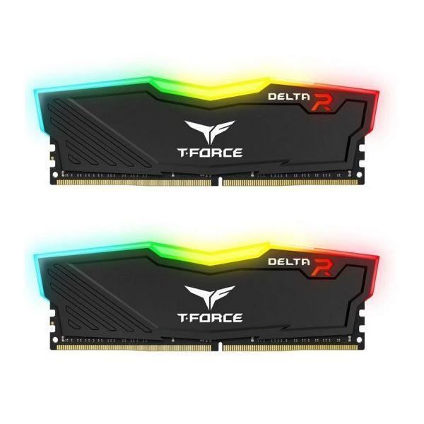 Team Group Delta RGB 16GB 2x8GB DDR4 3200MHz Memory Module - TF3D416G3200HC16FDC01