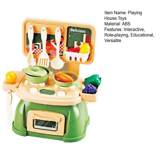 Детский кухонный игровой набор с 30 ролевками, ролевой кухонный набор, развивающий практические навыки, игрушки-симуляторы готовки для детей