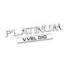 PLATINUM VVEL DIG Trunk Decal Sticker Emblem Badge Styling Fender Logo For Patrol Armada Y62 2013-2017