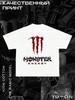 Оверсайз футболка Y2K Monster Energy