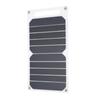 Solar Panel 10W Monocrystalline Silicon IP65 Waterproof Slim Portable Solar Panel Charger with Carabiner Suction Cup