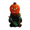 Статуя Тыквенного Рыцаря, светящаяся скульптура из смолы, коллекционирование подарков для друзей, украшение на Хэллоуин