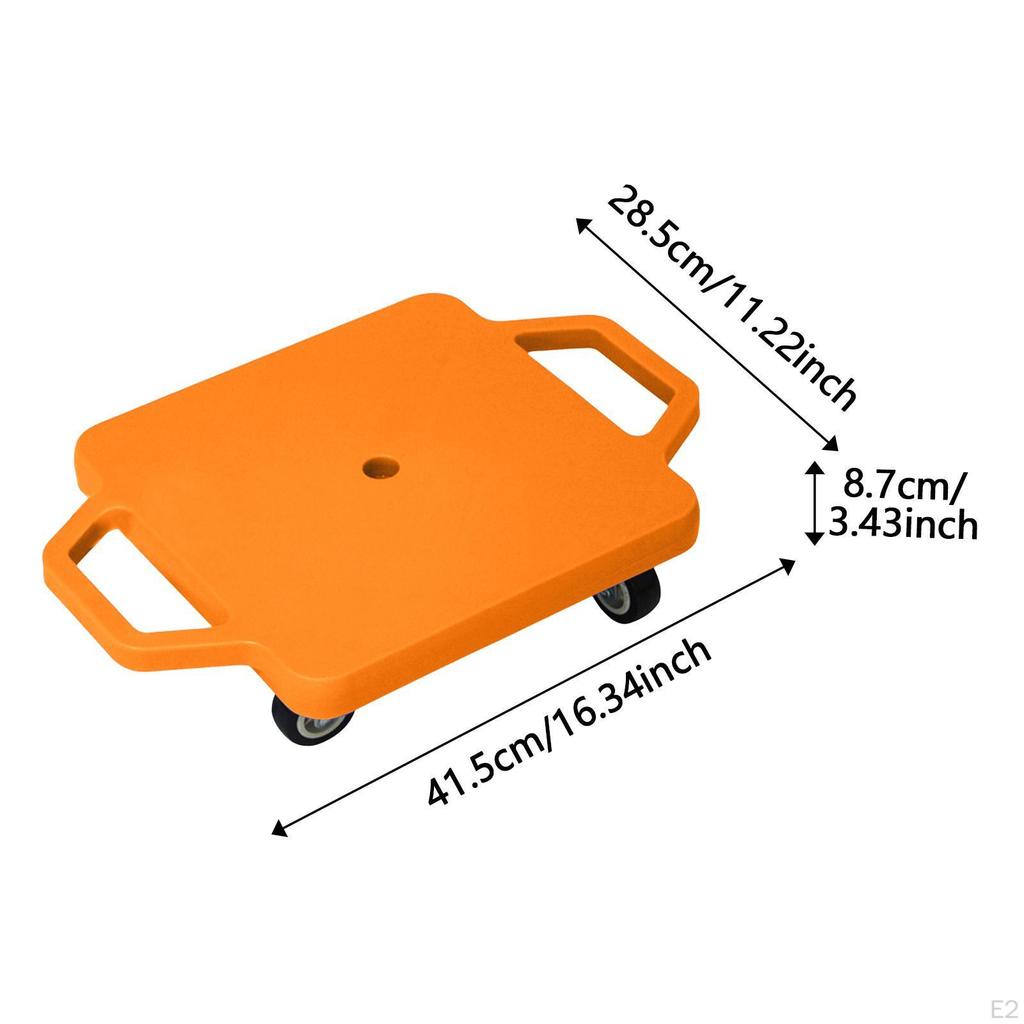 Напольный самокат с ручками для игрового оборудования для детей Сенсорное обучение Портативные ролики Сидеть