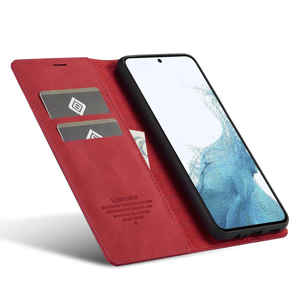 LC.IMEEKE Чехол для телефона с магнитной застежкой для Samsung Galaxy A14 4G/5G, чехол-книжка из ПУ кожи для мобильного телефона, кошелек-подставка