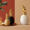 Украшение-Ананас, Фигурка из цельной смолы, Ручная роспись, Декоративная фигурка, Современный стиль, Для дома, Гостиной, Прихожей, Полки, Многослойное украшение
