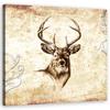 Canvas Print Deer Vintage