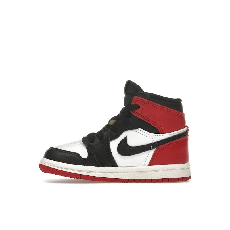 Кроссовки Air Jordan 1 Retro High OG TD Black Toe Reimagined Baby Red Varsity-Red White FD1413-106