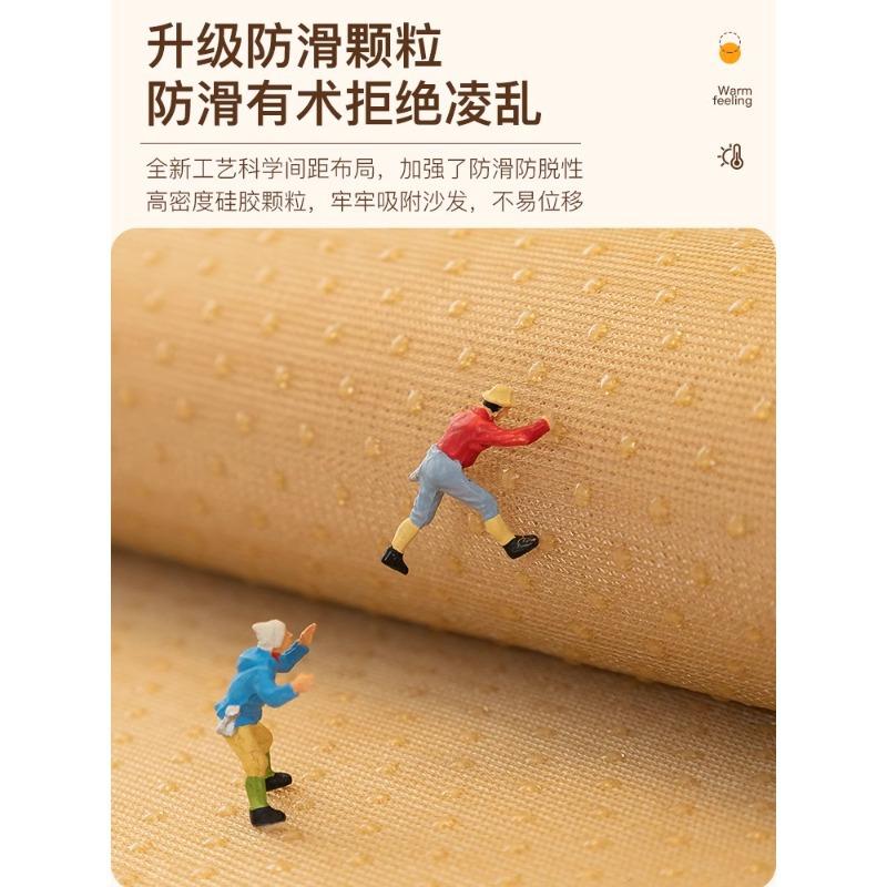 Зимняя подушка для дивана из овечьей шерсти, легкая роскошь, высокая категория, нескользящая подушка для сиденья, однотонный чехол для дивана, ткань-покрывало, отправляется по поручению других