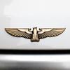 1 шт. персонализированные 3D наклейки для автомобиля металлические наклейки с изображением орла наклейки для украшения автомобиля универсальные наклейки для большинства автомобилей боковая отметка кузова