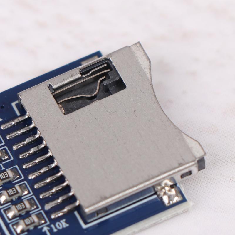 2Pcs Card Mini Tf Card Reader Module Spi Interfaces With Level Converter Chip 5V/3.3V For Diy Kit