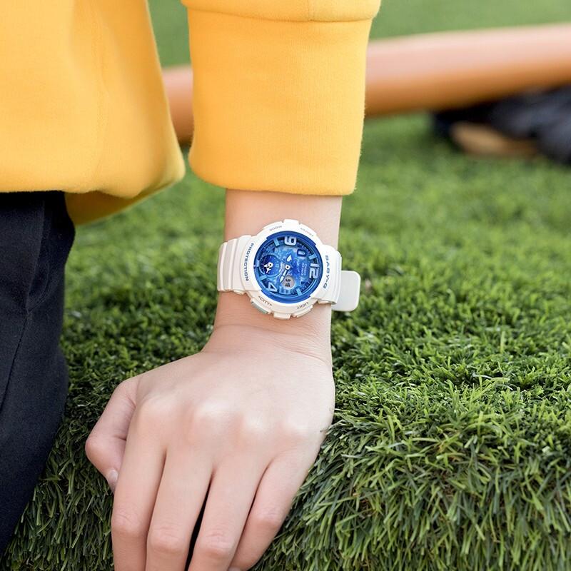 Casio Женские часы BABY-G Синие BGA-190GL-7BPR BGA-190GL-7BPR