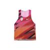 Graphic Print Slim Fit Round Neck Running Tank Top Men Tops Red FQ1362-614
