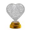Rechargeable Night Light Stepless Dimmable Touch Lamp with USB Port Moon Star Heart Shape Bedside Lamp