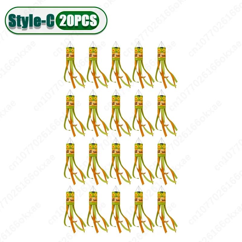 20 шт. новый флаг-ветроуказатель для Хэллоуина с привидением, водонепроницаемый флаг-призрак, украшение для патио, фестиваль привидений, наружные украшения