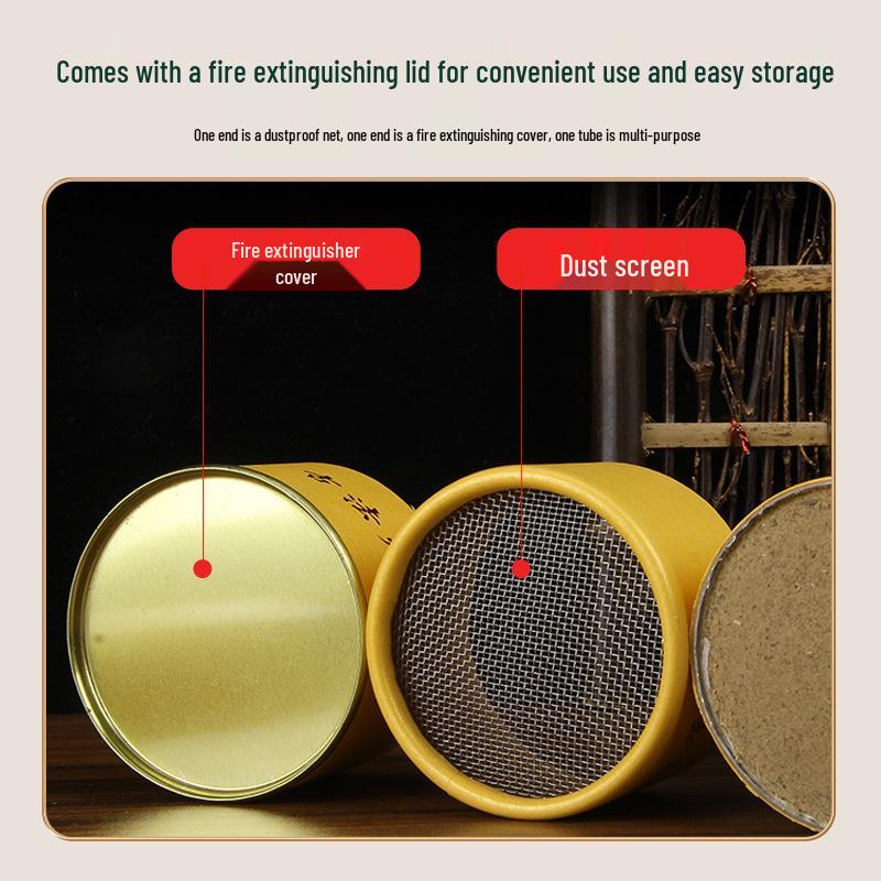 7 см Мокса-палочка-пушка с гасителем - Утолщенная мокса-палочка «Грозовой огонь»