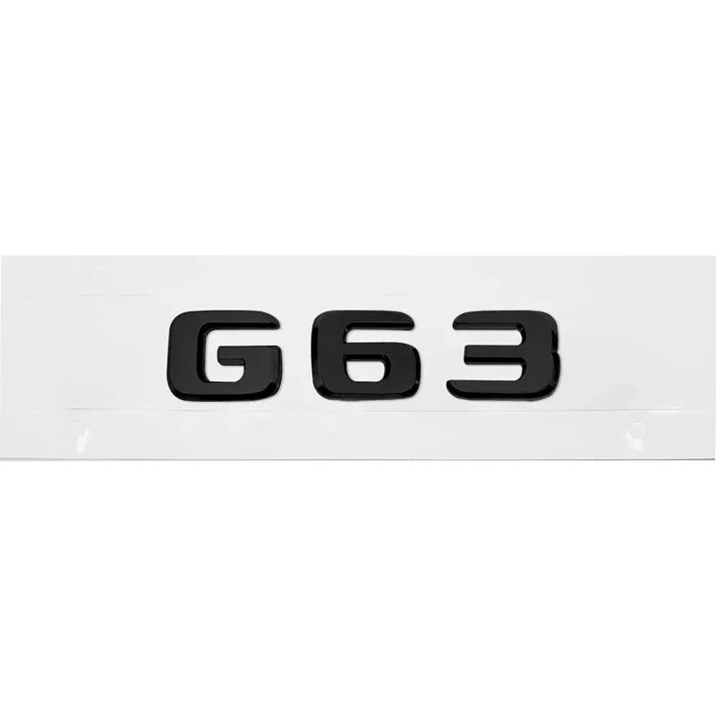 QGP3 3D Letters Car Tail Box Emblem Rear Trunk Sticker Badge for Mercedes Benz G36 G63 G65 G200 G230 G300 G350 G500 G550 G Class