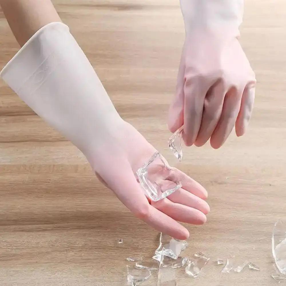 Durable Household Cleaning Gloves Anti-slip Rubber Gloves Gifts Kitchen Dishwashing Gloves