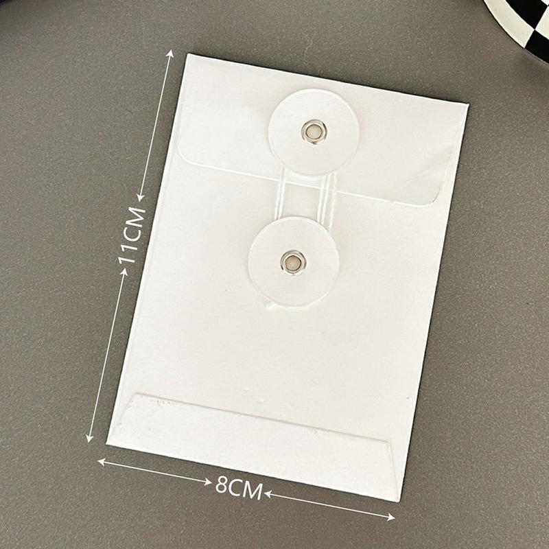 Простота Черно-белый конверт Обложка Держатель для карточек Крафт-бумага Конверт Сумка Карточка Письмо Бумага Почтовые открытки Декоративные