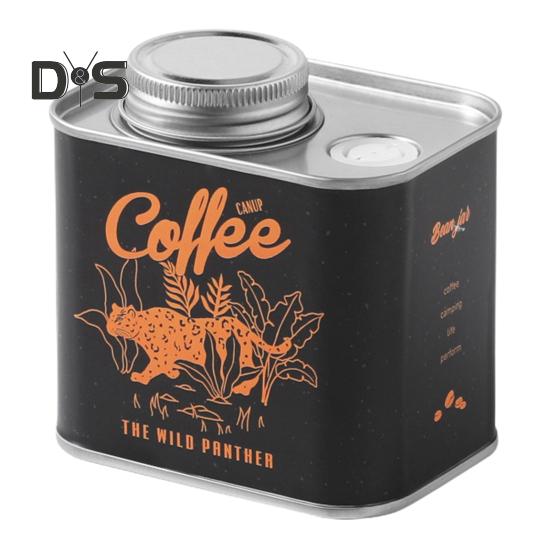 150 г герметичная банка для кофе в зернах, открытый длительный срок службы, пищевой контейнер для хранения свежести для домашнего кемпинга