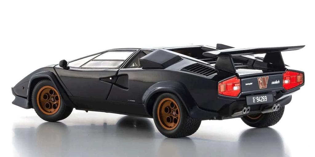 Kyosyo Original Lamborghini Countach Walter Wolf темно-синий готовый продукт 1/18