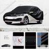 Для Citroen Elysee подходит Внешняя Защита Полные Чехлы на Автомобиль Снежный Чехол Солнцезащитный Водонепроницаемый Пылезащитный Внешний Чехол для Автомобиля Черный