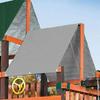 Playground Replacement Canopy Roof Canopy Waterproof Cover Replacement Tarp for Kids Playground