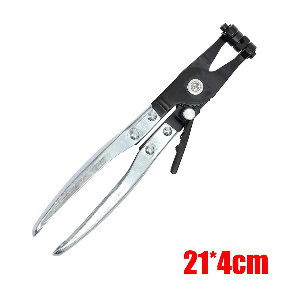 Car Water Pipe Hose Clip Pliers Clamp Swivel Drive Jaw Locking Tool Removal and Installation of Ring-Type Flat-Band Hose Clamps