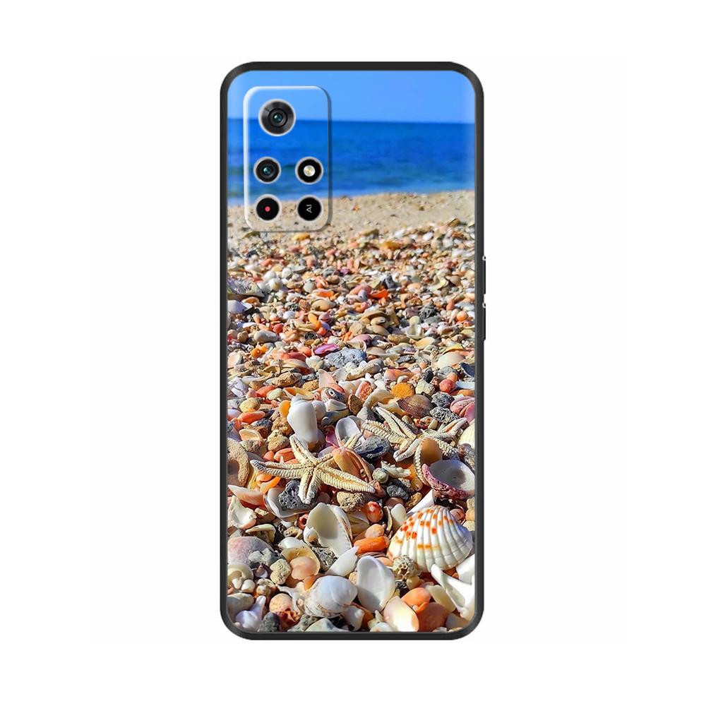 Для Poco X4 Pro 5G Poco M4 Pro Чехол Милый Мультяшный Мягкий Жидкий Силиконовый Чехол для Телефона Задняя Крышка Для Xiaomi Poco M4 Pro 4G Fundas Coque